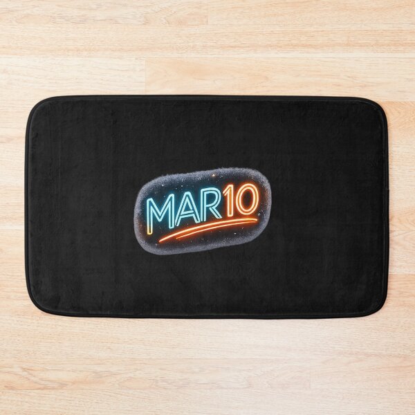 Item preview, Neon MAR10 Glow Lettering designed and sold by Mosogoloso.