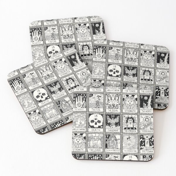 Item preview, major arcana tarot black designed and sold by scrummy.