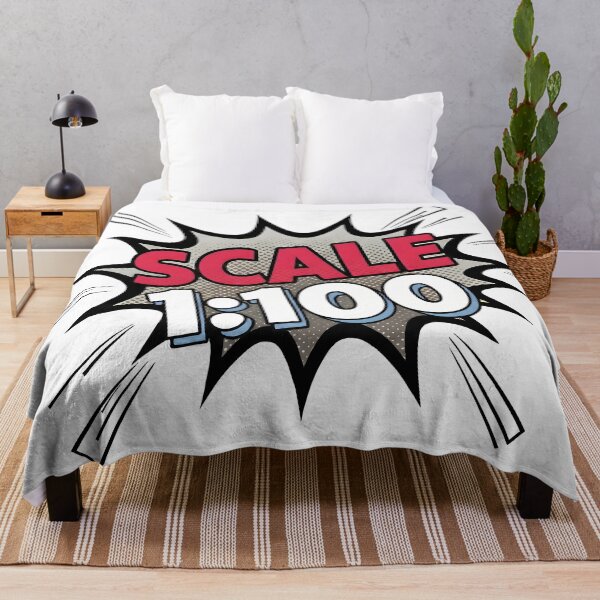Item preview, Scale 1:100 - Architectural Pop Art Comic Style designed and sold by MerchPOW.