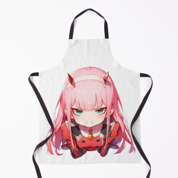 Item preview, Zero Two Darling In The Franxx Chibi Angry Horned Waifu designed and sold by 108Recordings.