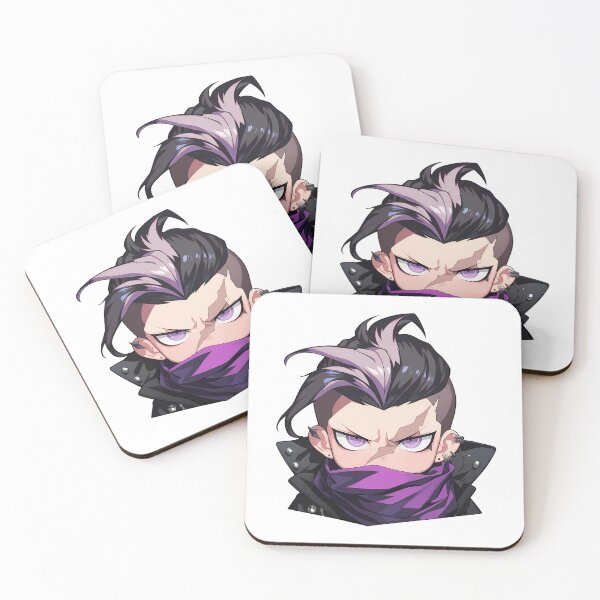 Item preview, Gundham Tanaka Danganronpa Chibi Angry Edgy Scarf Vibes designed and sold by 108Recordings.