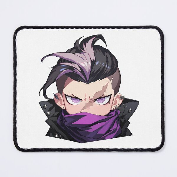 Item preview, Gundham Tanaka Danganronpa Chibi Angry Edgy Scarf Vibes designed and sold by 108Recordings.