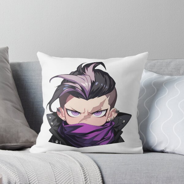 Item preview, Gundham Tanaka Danganronpa Chibi Angry Edgy Scarf Vibes designed and sold by 108Recordings.