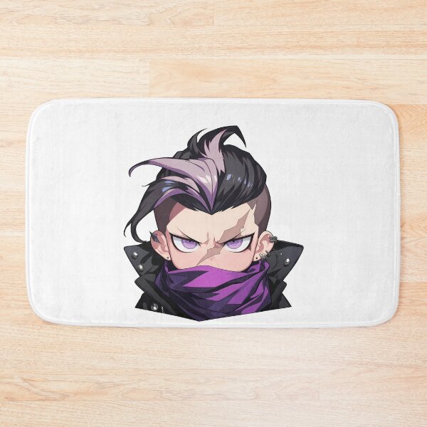 Item preview, Gundham Tanaka Danganronpa Chibi Angry Edgy Scarf Vibes designed and sold by 108Recordings.