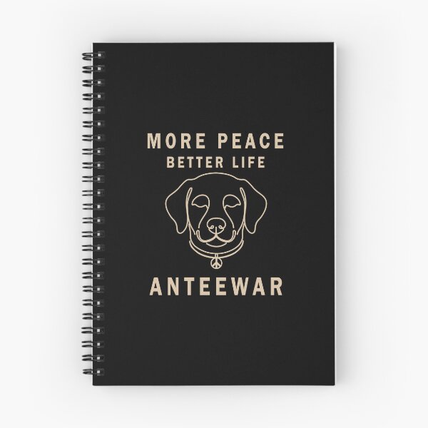 Item preview, More Peace, Better Life Graphic – Peace Dog Design, Anti War Artwork For  Dog Lovers designed and sold by Opalook.