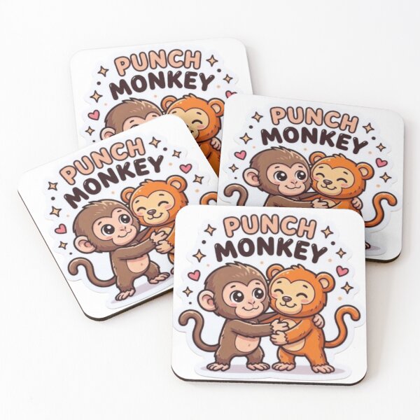 Item preview, Punch Monkey Viral Cute Animal Nature Brown Tiktok Instagram Kawaii Love Heart  designed and sold by SamiraArts.