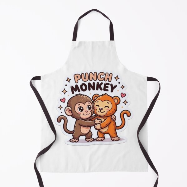Item preview, Punch Monkey Viral Cute Animal Nature Brown Tiktok Instagram Kawaii Love Heart designed and sold by SamiraArts.