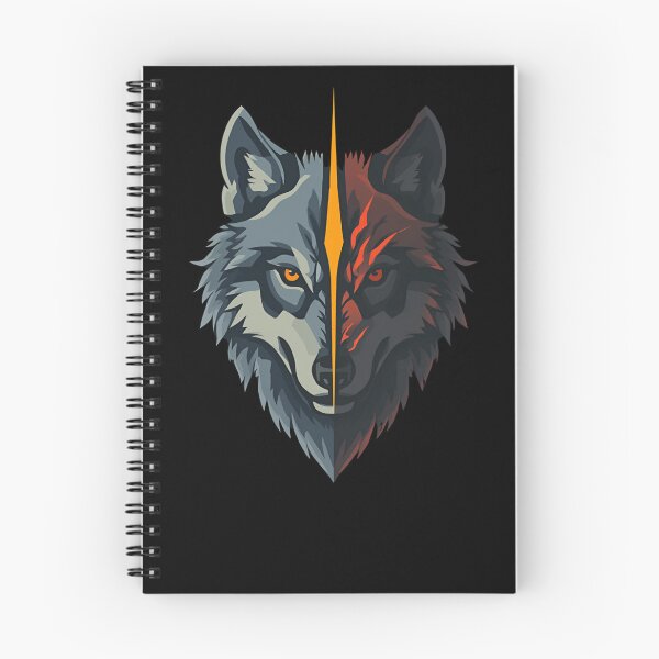 Item preview, TWO WOLVES in one designed and sold by ELdante.