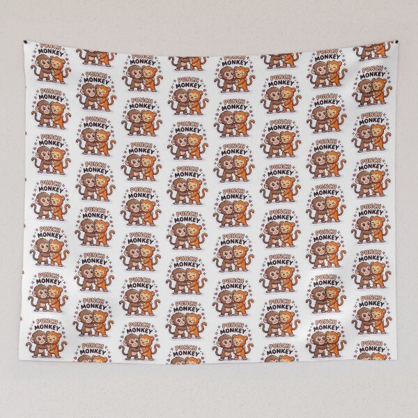 Item preview, Punch Monkey Viral Cute Animal Nature Brown Tiktok Instagram Kawaii Love Heart  designed and sold by SamiraArts.