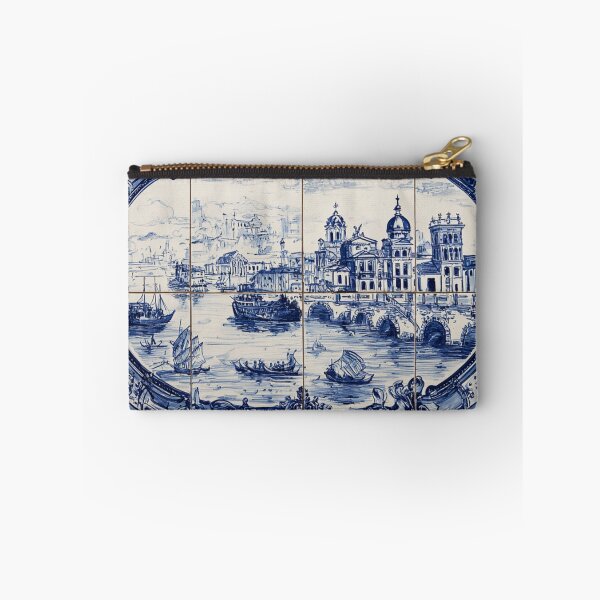 Item preview, Italian Ceramic Porcelain Mural Port of Venice Pattern designed and sold by GrinGalore.
