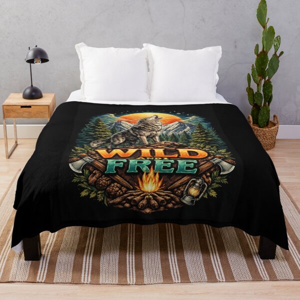 Item preview, Wild & Free - Wolf designed and sold by Pirate-Coast.