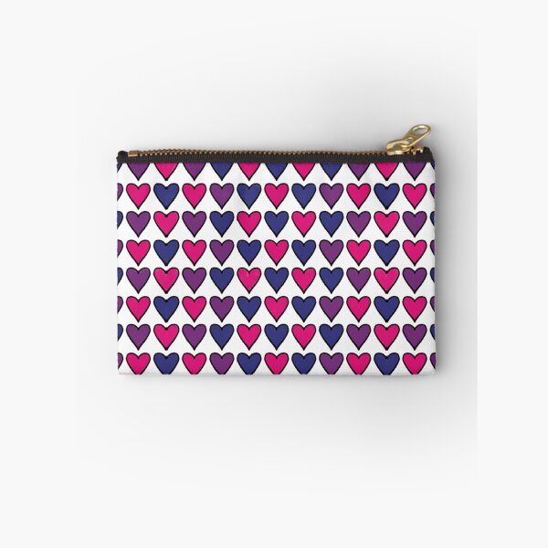 Item preview, Colorful repeating heart pattern designed and sold by drappehsmada.