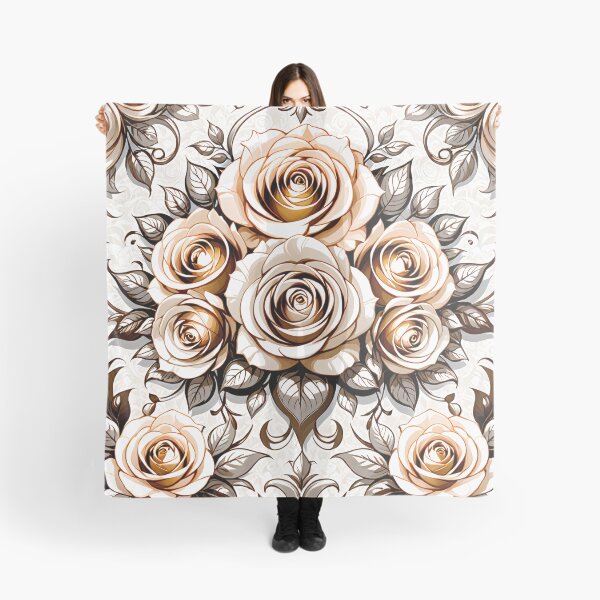 Item preview, Classic Decorative Brown Rose Pattern. designed and sold by MissYouONLY.