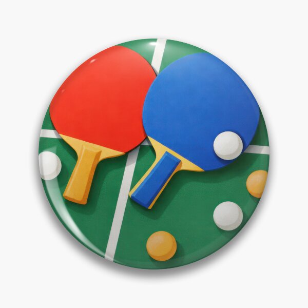 Item preview, Table Tennis Cute Simple Illustration designed and sold by Thunderg1rl.