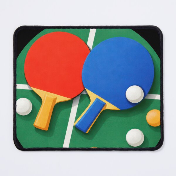 Item preview, Table Tennis Cute Simple Illustration designed and sold by Thunderg1rl.