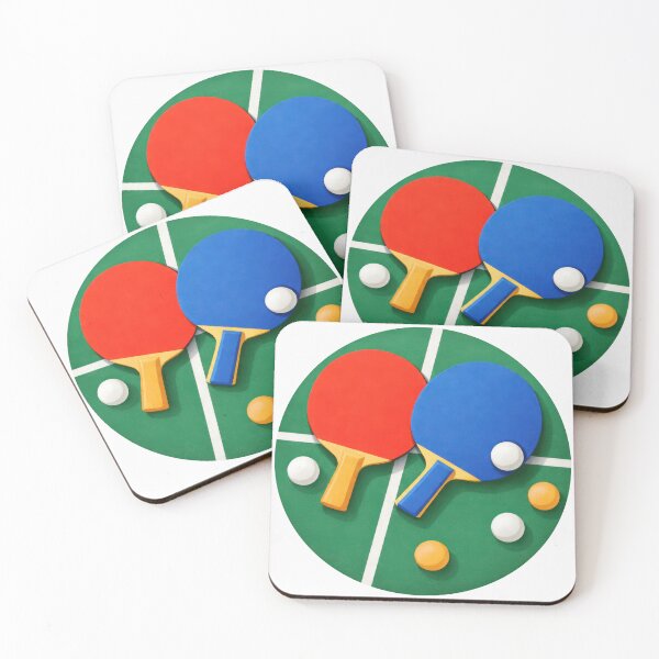 Item preview, Table Tennis Cute Simple Illustration designed and sold by Thunderg1rl.