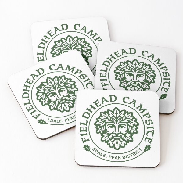 Item preview, Fieldhead campsite greenman designed and sold by brownsloth.