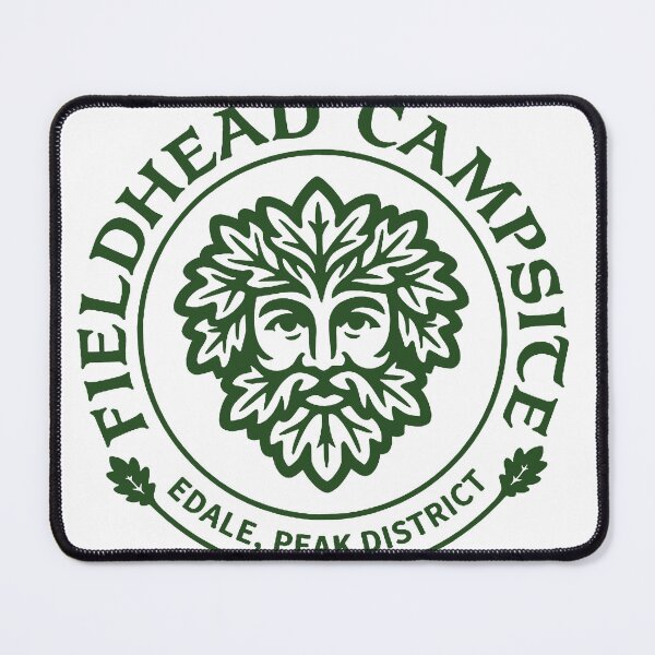 Item preview, Fieldhead campsite greenman designed and sold by brownsloth.
