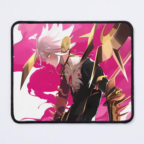 Item preview, Red Lancer Karna Fate Grand Order Blazing Crimson Warrior Power Radiant Fantasy Aura designed and sold by 108Recordings.