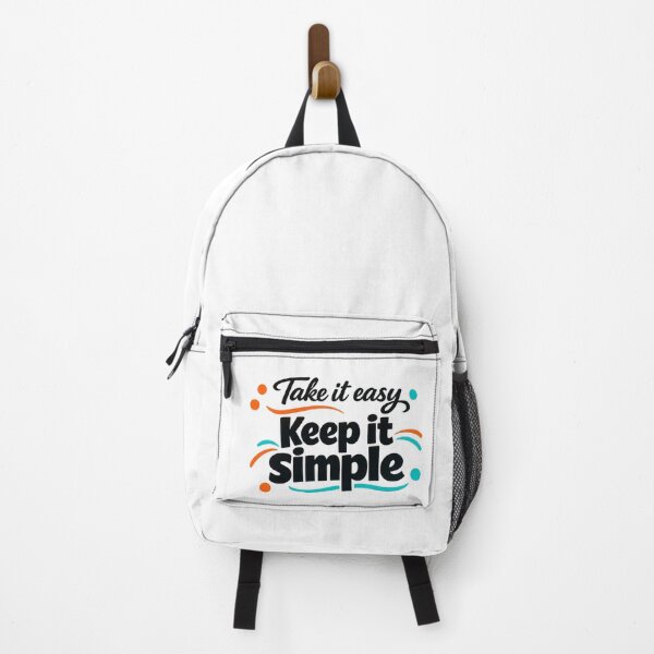 Item preview, Take It Easy, Keep It Simple designed and sold by Fabrifrank.