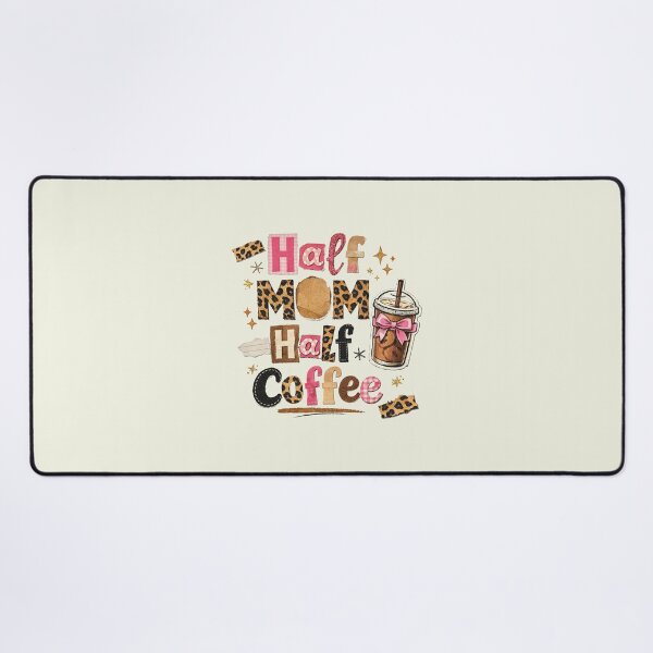 Item preview, Half Mom Half Coffee, Retro Checkered Mama, Coffee Coquette Bow, Leopard Mama, Mother’s Day designed and sold by Naviiraart.