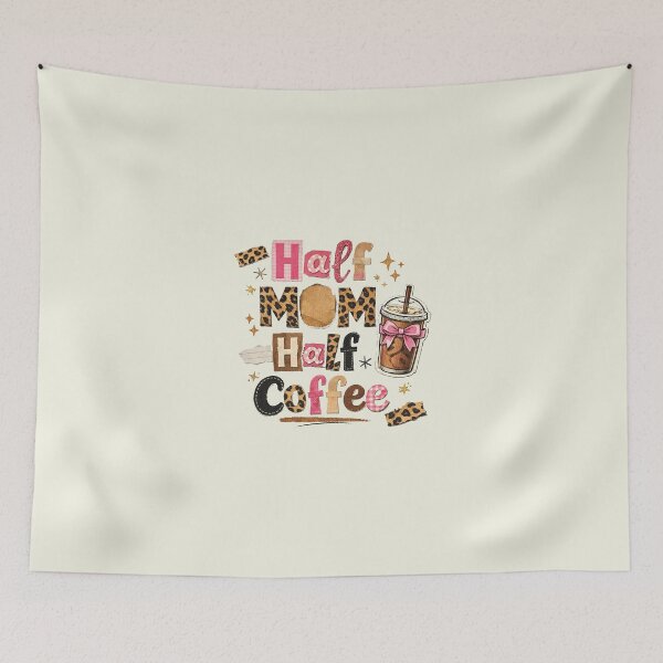 Item preview, Half Mom Half Coffee, Retro Checkered Mama, Coffee Coquette Bow, Leopard Mama, Mother’s Day designed and sold by Naviiraart.