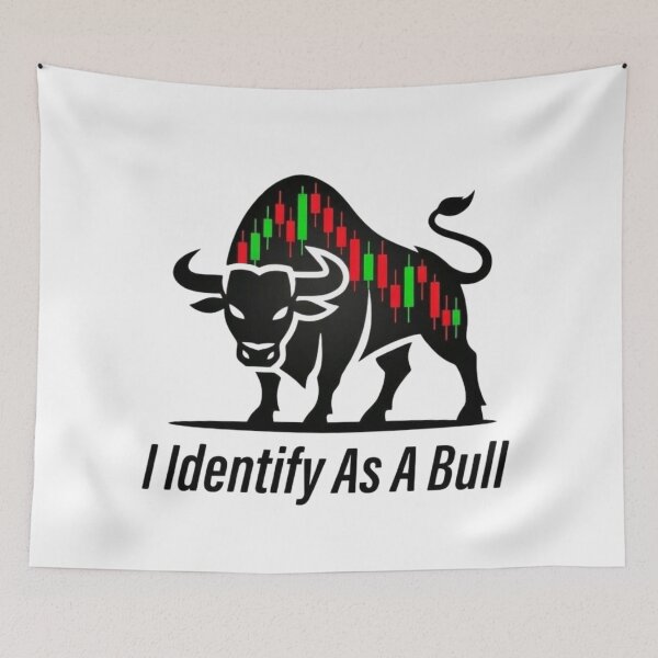 Item preview, I Identify As A Bull designed and sold by TradingOnDemand.