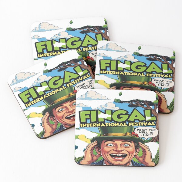 Item preview, Fingal International Festival Funny Graphic T-Shirt – Comic Style Reaction Art Design designed and sold by Sushikidsntoddlers.