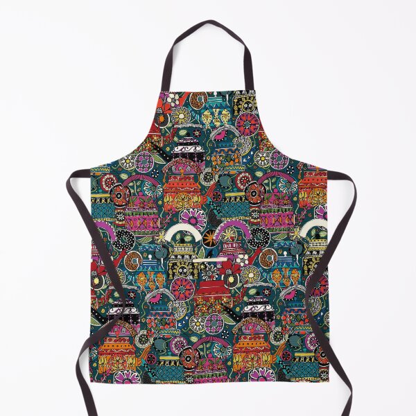 Item preview, Indian kettles dark designed and sold by scrummy.