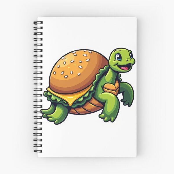 Item preview, Burger Turtle Sticker designed and sold by BysonDesigns.