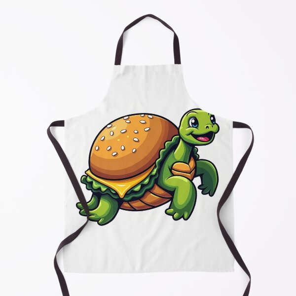 Item preview, Burger Turtle Sticker designed and sold by BysonDesigns.