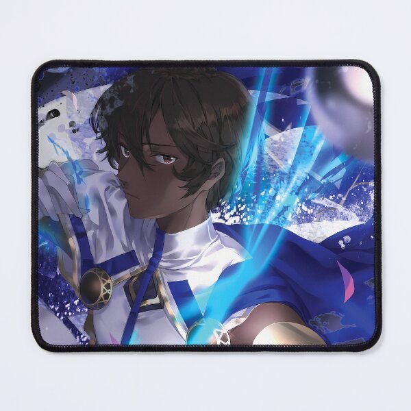 Item preview, Arjuna Fate Grand Order Epic Celestial Fantasy Archer Blue Energy Warrior designed and sold by 108Recordings.