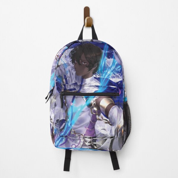 Item preview, Arjuna Fate Grand Order Epic Celestial Fantasy Archer Blue Energy Warrior designed and sold by 108Recordings.