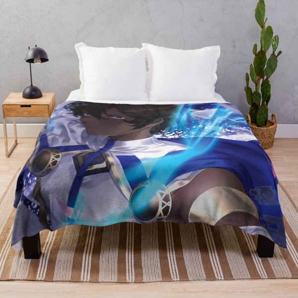 Item preview, Arjuna Fate Grand Order Epic Celestial Fantasy Archer Blue Energy Warrior designed and sold by 108Recordings.