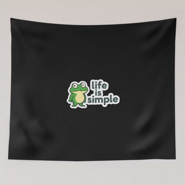 Item preview, life is simple  designed and sold by ELdante.