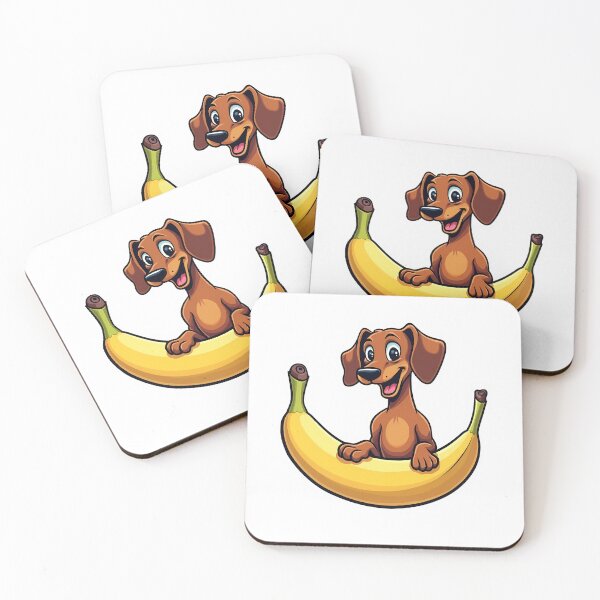 Item preview, Banana Dachshund Sticker designed and sold by BysonDesigns.