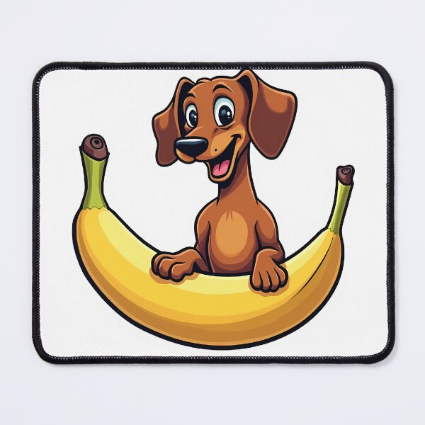 Item preview, Banana Dachshund Sticker designed and sold by BysonDesigns.