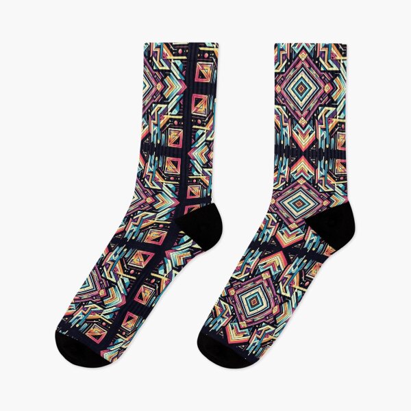 Item preview, Vibrant Geometry – Kaleidoscopic Abstract Motif designed and sold by Dogandesighn.