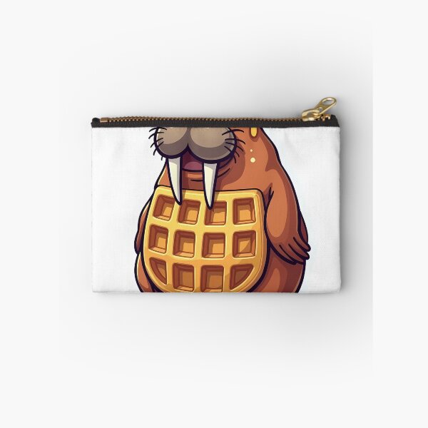 Item preview, Waffle Walrus Sticker designed and sold by BysonDesigns.