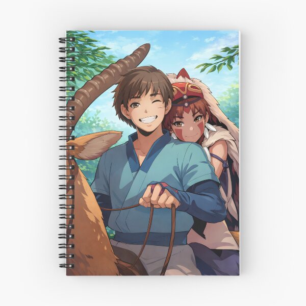 Item preview, Princess Mononoke - San & Prince Ashitaka designed and sold by Bikash-A7.