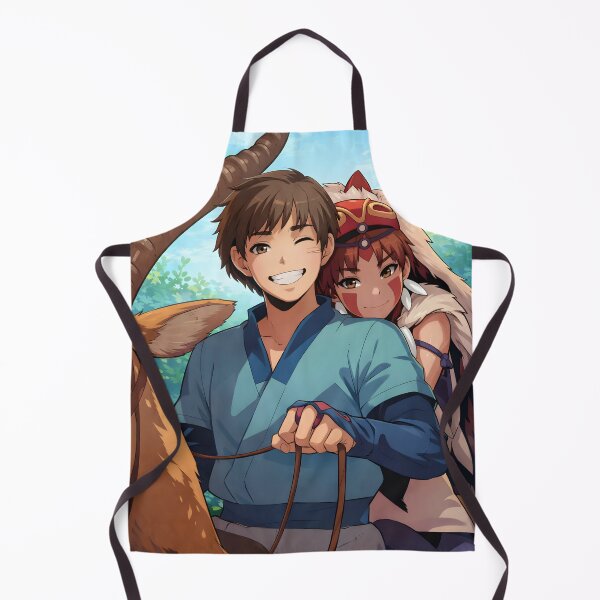 Item preview, Princess Mononoke - San & Prince Ashitaka designed and sold by Bikash-A7.