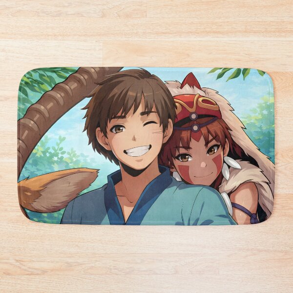 Item preview, Princess Mononoke - San & Prince Ashitaka designed and sold by Bikash-A7.
