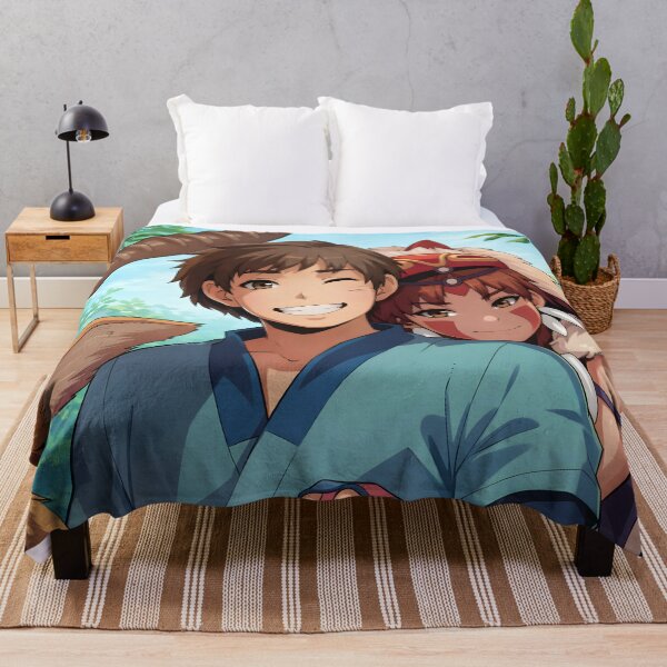 Item preview, Princess Mononoke - San & Prince Ashitaka designed and sold by Bikash-A7.