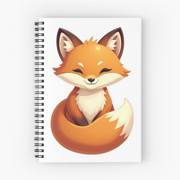 Item preview, Croissant Fox Sticker designed and sold by BysonDesigns.