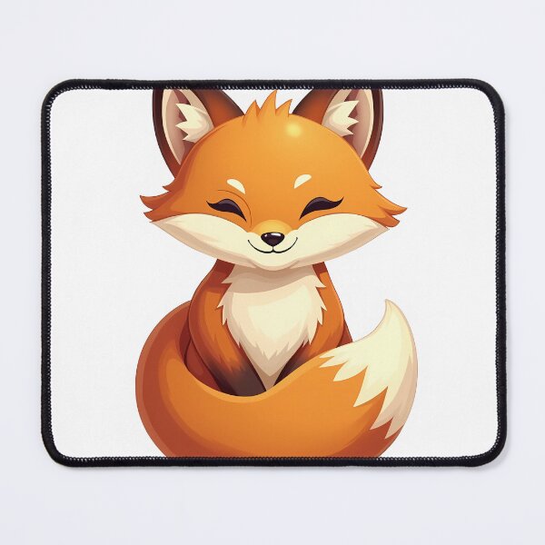 Item preview, Croissant Fox Sticker designed and sold by BysonDesigns.