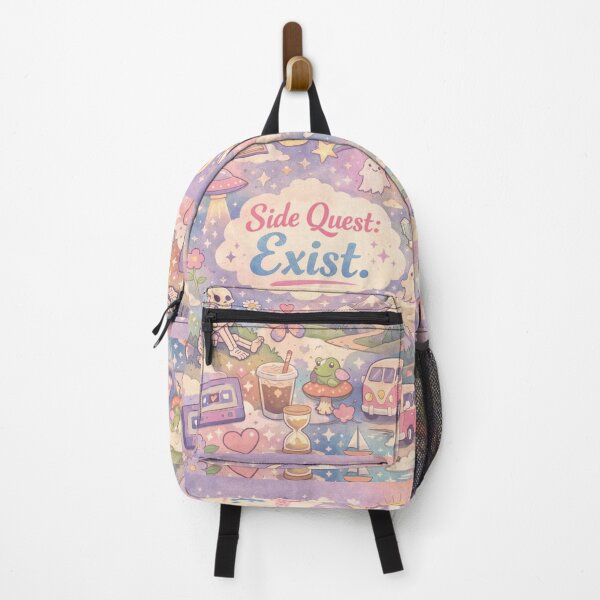 Item preview, Side Quest Exist: Aesthetic Kawaii Design for Mindfulness designed and sold by Mauswohn.