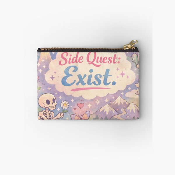 Item preview, Side Quest Exist: Aesthetic Kawaii Design for Mindfulness designed and sold by Mauswohn.