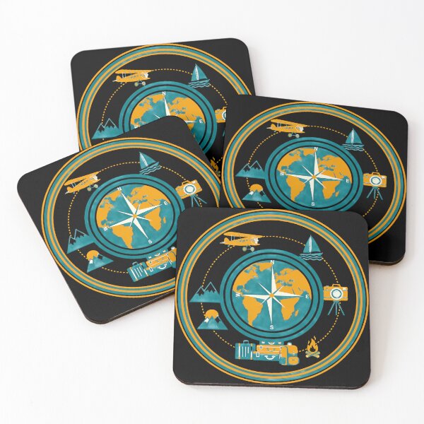 Item preview, Retro World Explorer Compass - Vintage Travel & Adventure Emblem designed and sold by AbulailArt.