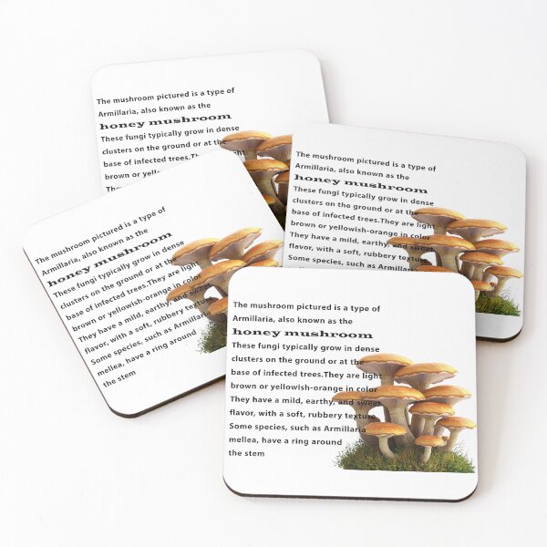 Item preview, honey mushroom designed and sold by BUTTER7FLY.