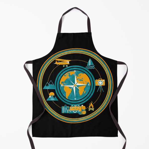 Item preview, Retro World Explorer Compass - Vintage Travel & Adventure Emblem designed and sold by AbulailArt.